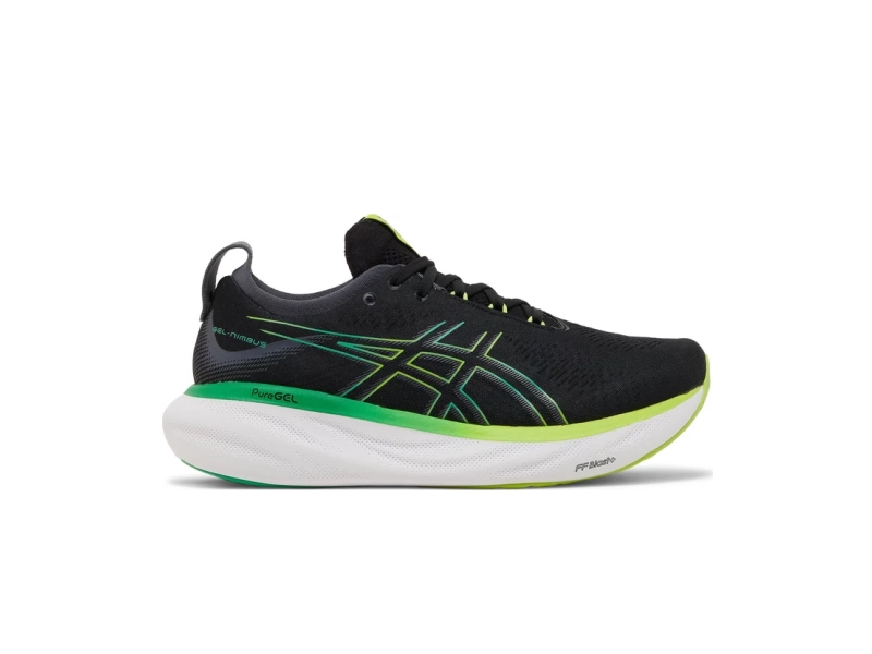 Кроссовки Asics Gel Nimbus 25 'Black Lime Zest'