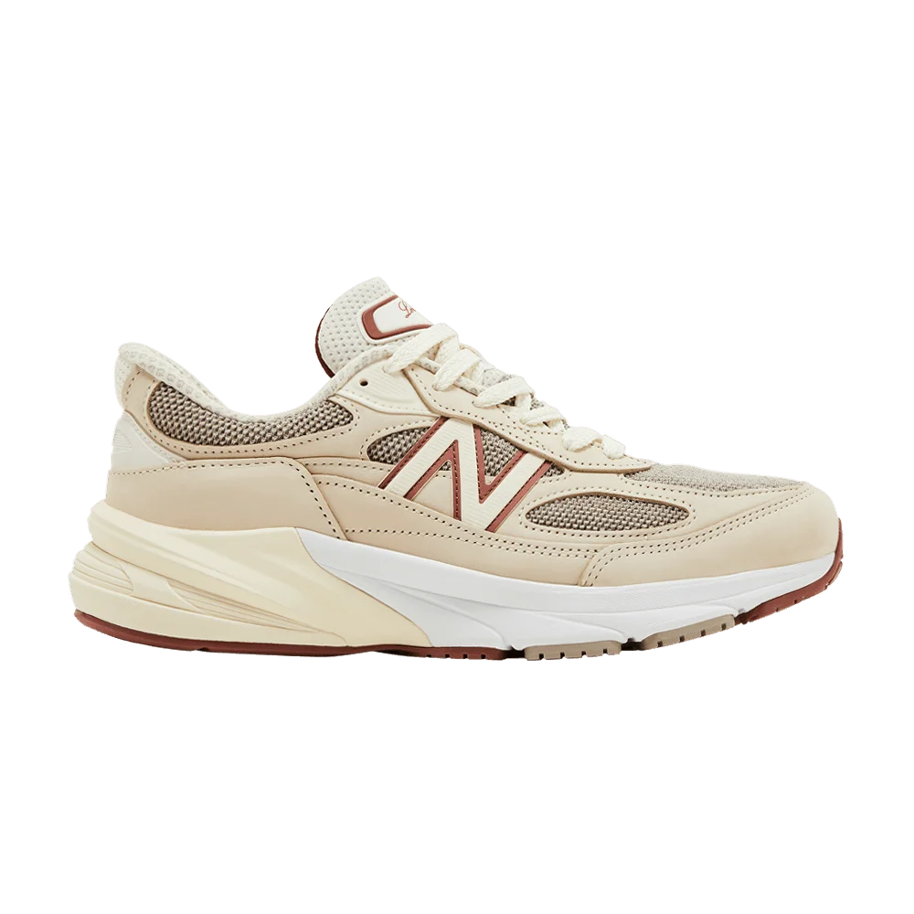 Кроссовки Loro Piana x New Balance 990v6 Made in USA 'Raw Cashew'