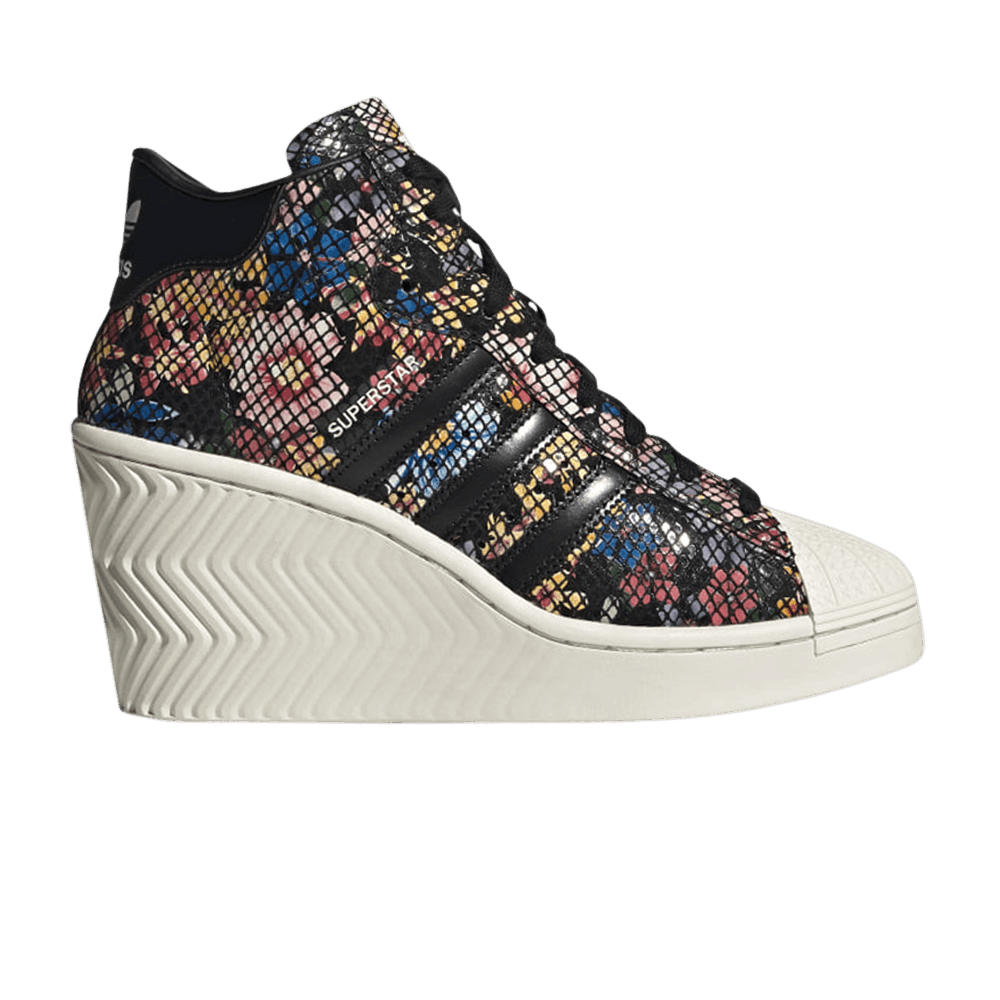 Кроссовки Adidas Wmns Superstar Ellure 'Floral Snakeskin Print'