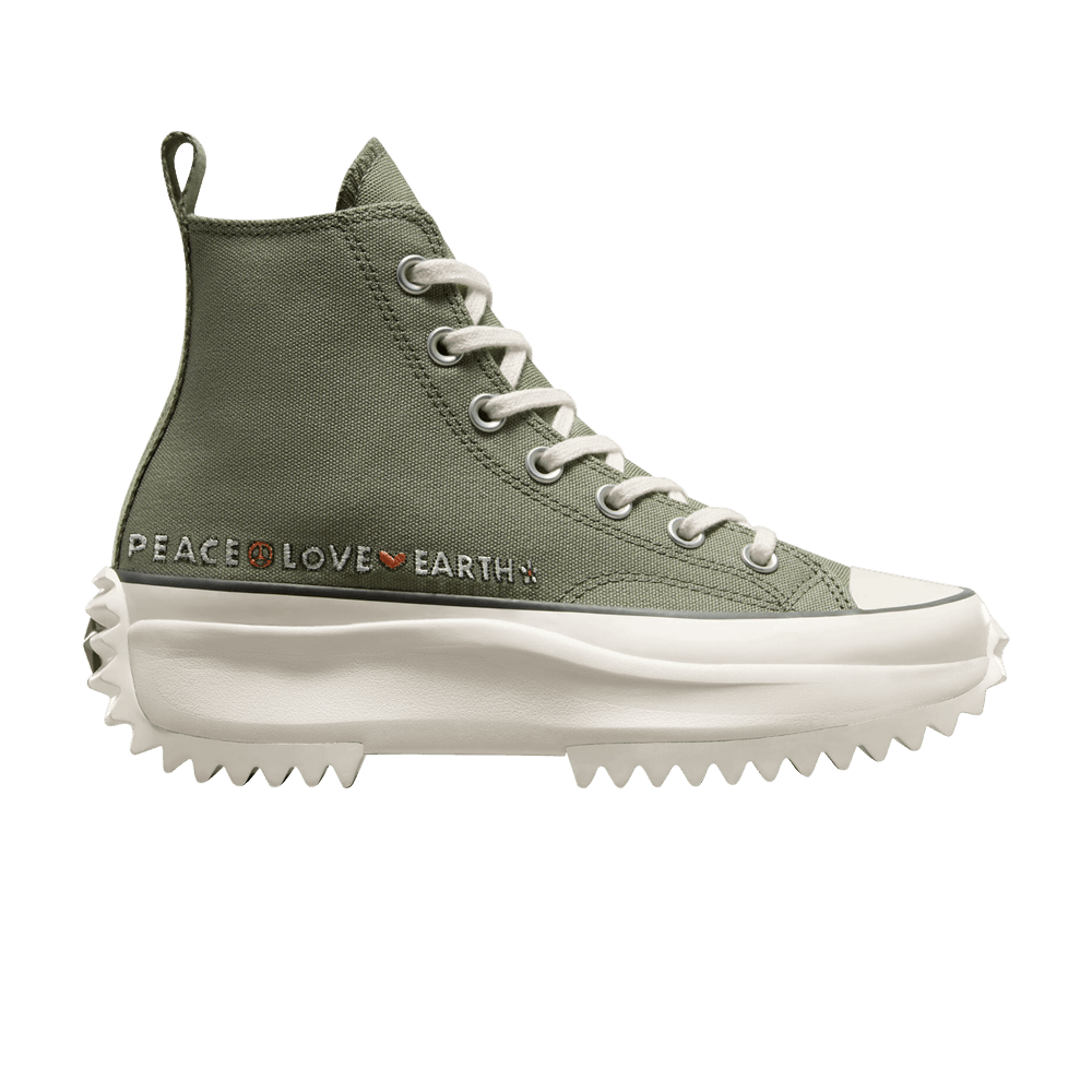 Кроссовки Converse Run Star Hike Platform High 'Peace, Love, Earth'