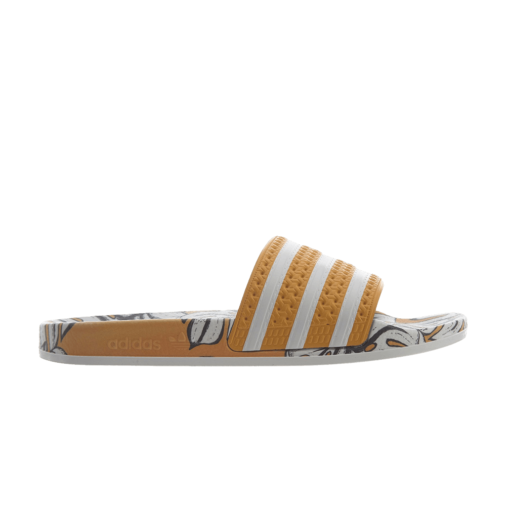 The FARM Company x adidas Wmns Adilette Slides 'Tropical Print'