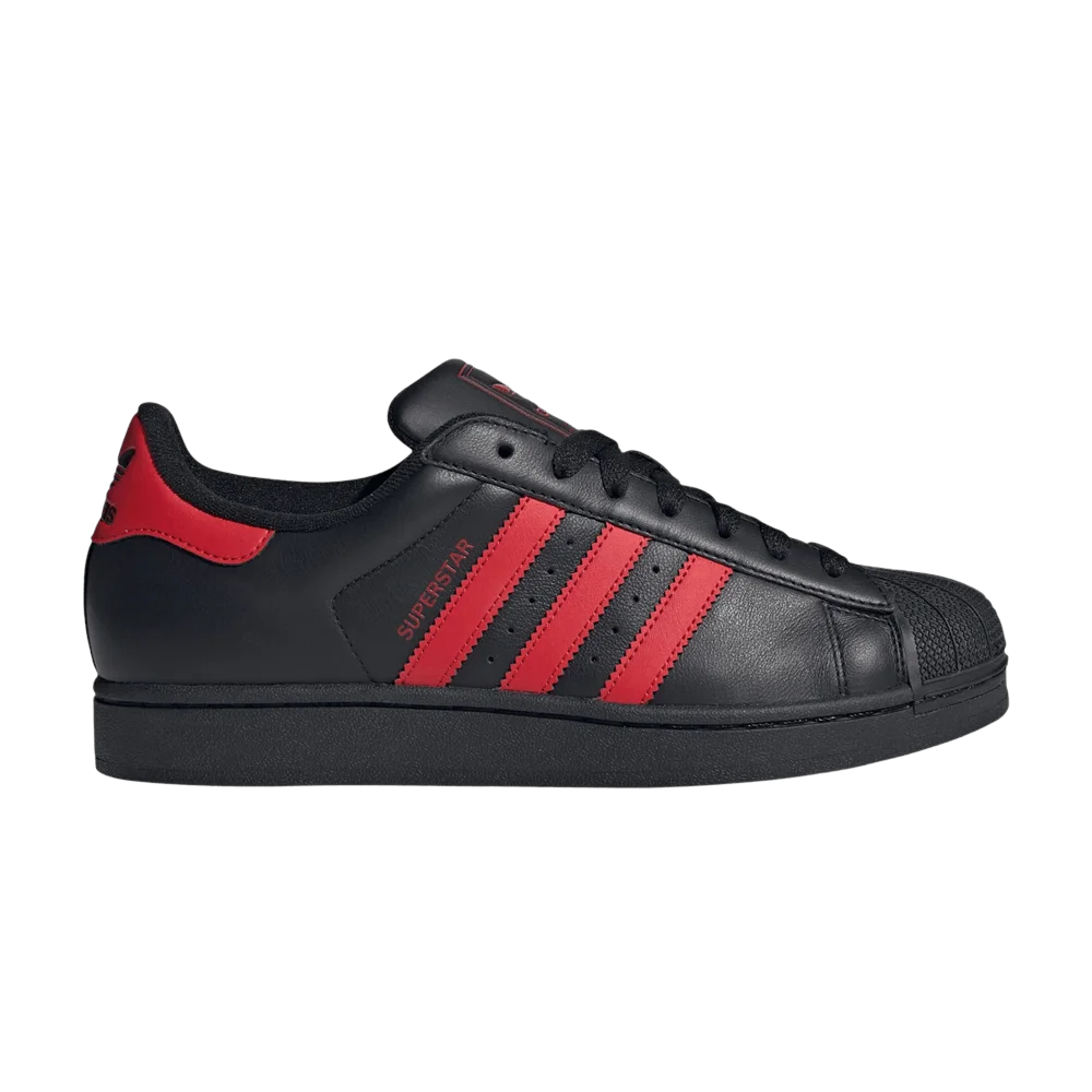 Кроссовки adidas Superstar 2 'Core Black Better Scarlet'