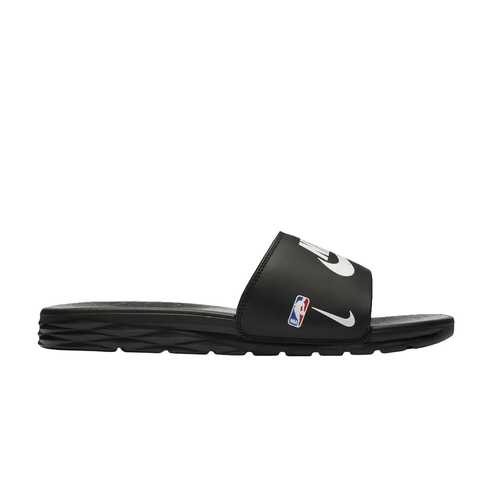 Сандалии NBA x Nike Benassi Solarsoft 'Black'