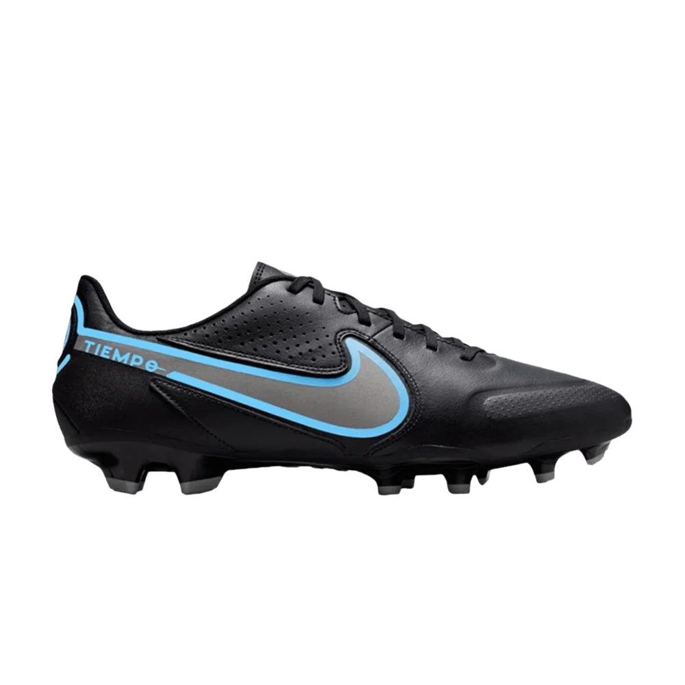 Кроссовки Nike Tiempo Legend 9 Academy MG 'Black Blue Hero'