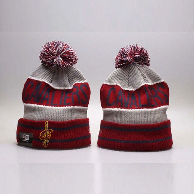 Шапка 2019 New Era NBA Cavaliers Red Grey Hat