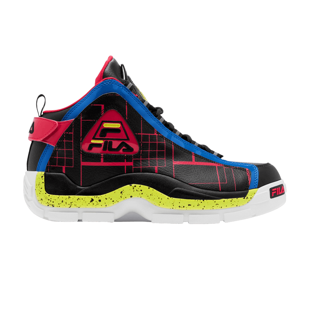 Кроссовки Fila Grant Hill 2 'Black Prince Blue Grid'