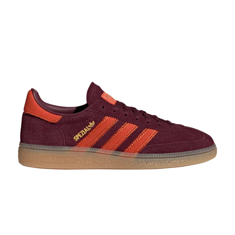 Кроссовки adidas Wmns Handball Spezial 'Maroon Preloved Red Gum'