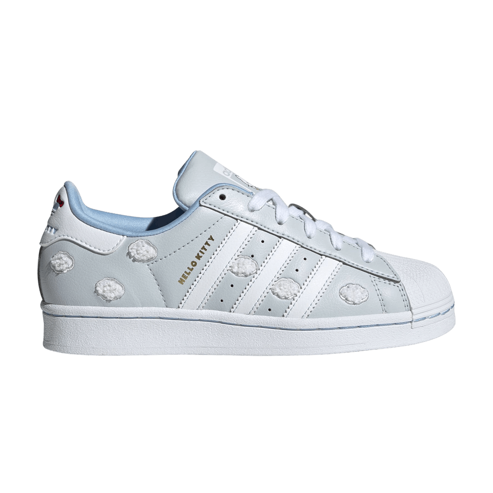 Кроссовки Hello Kitty x adidas Superstar J 'Embroidered Clouds'