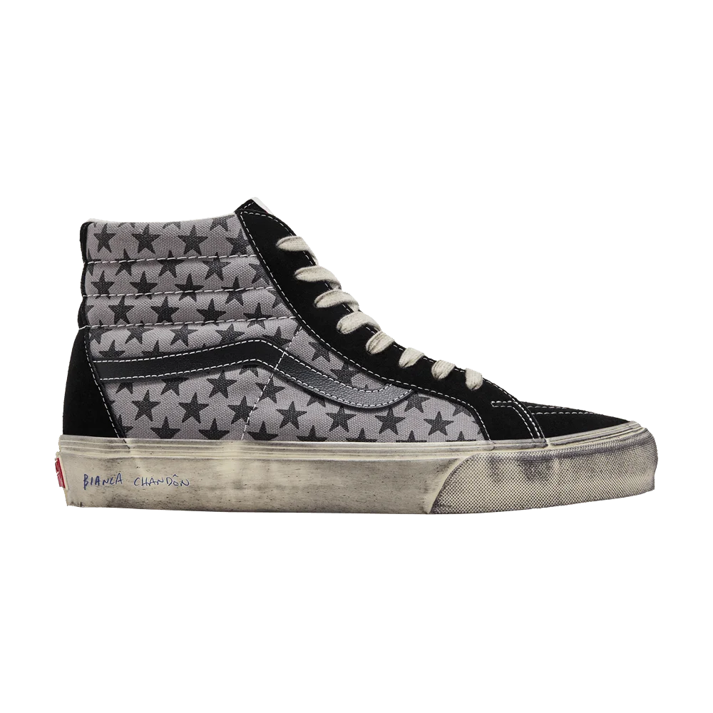 Кроссовки Vans Bianca Chandôn x Sk8-Hi Reissue VLT LX 'Stressed Black'