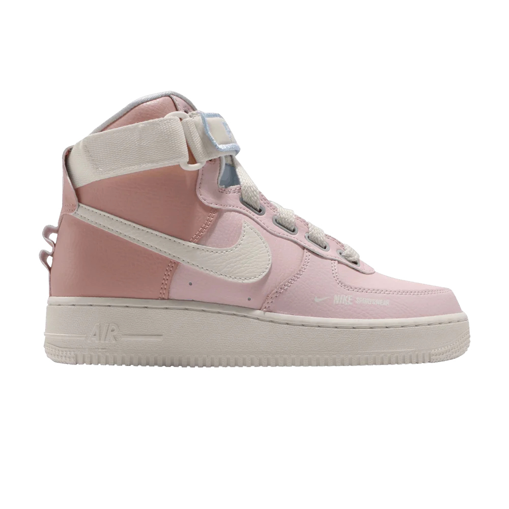 Кроссовки Nike Wmns Air Force 1 High Utility 'Force is Female - Echo Pink'