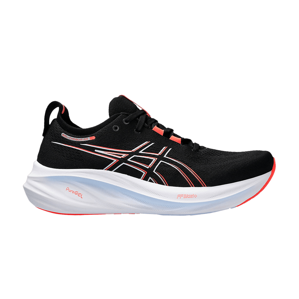 Кроссовки ASICS Gel Nimbus 26 'Black True Red'