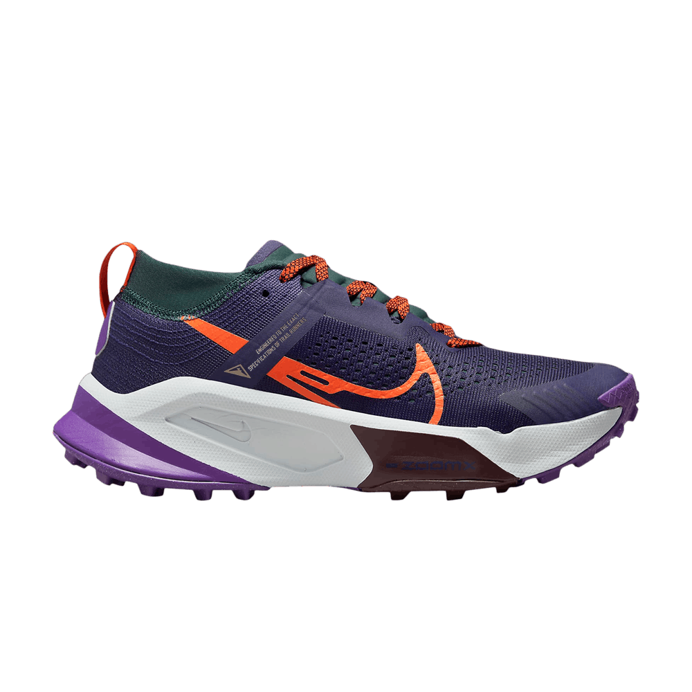 Кроссовки Nike Wmns ZoomX Zegama 'Purple Ink Safety Orange'