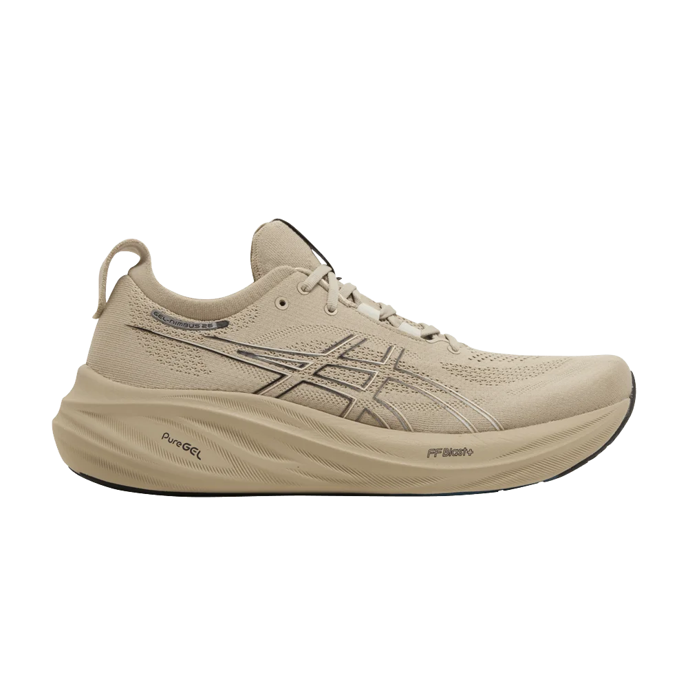 Кроссовки ASICS Gel Nimbus 26 'Feather Grey Black'