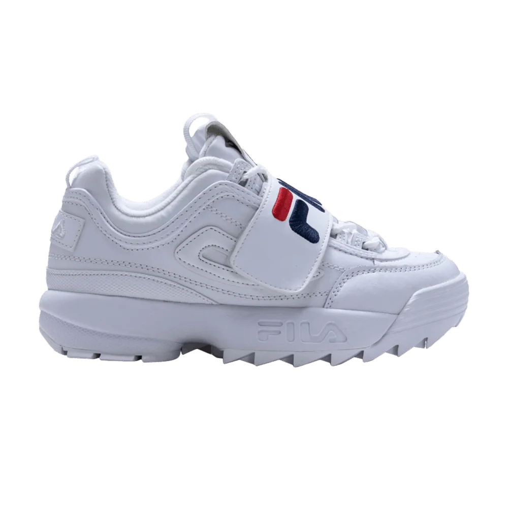 Кроссовки Fila Wmns Disruptor 2 Premium Aplique 'White'