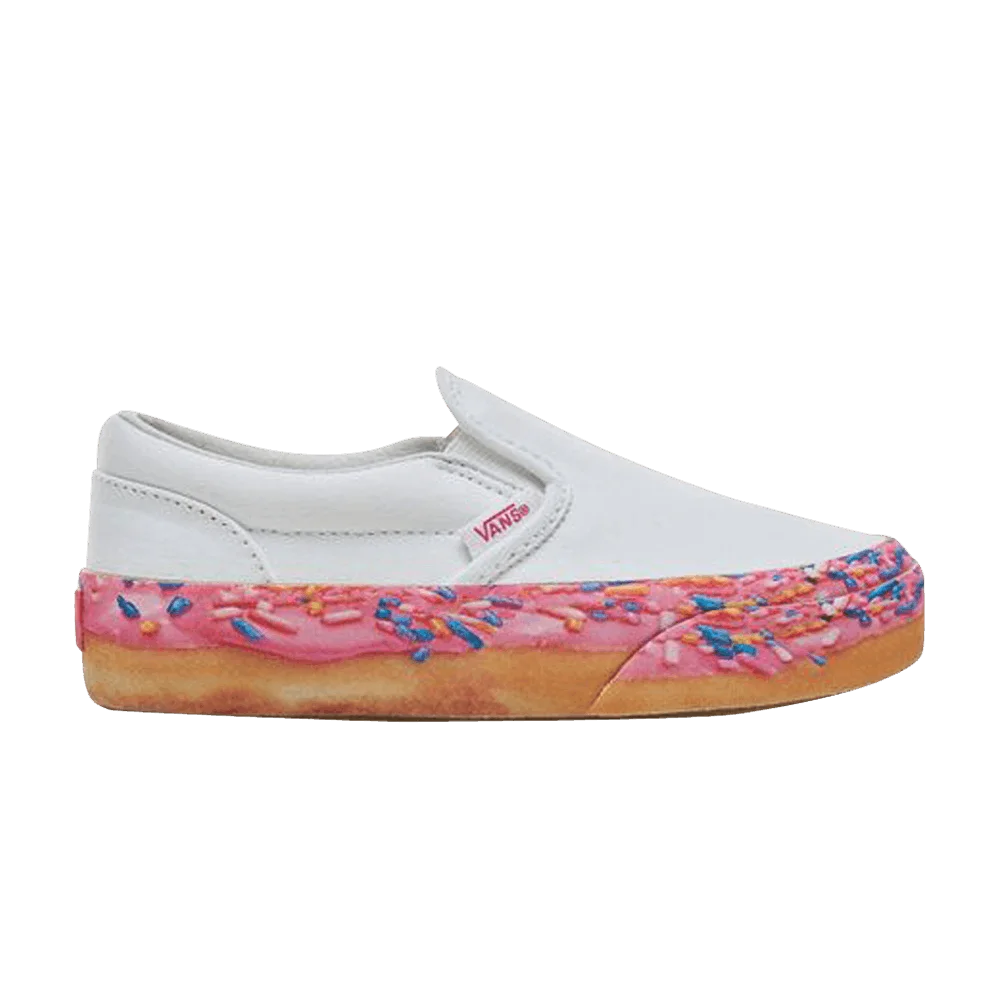 Кроссовки Vans Classic Slip-On Platform Kids 'Donut'