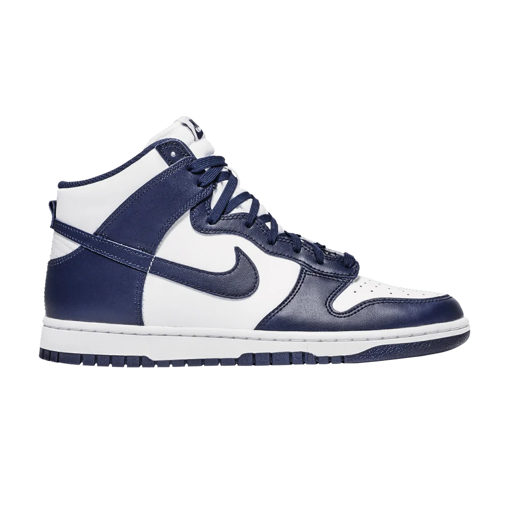 Кроссовки Nike Dunk High 'Midnight Navy'