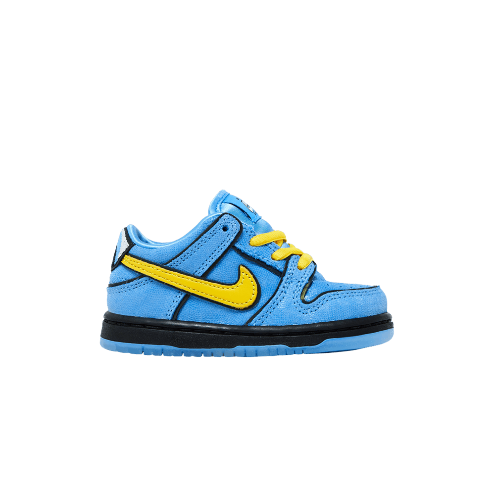 Кроссовки The Powerpuff Girls x Nike Dunk Low Pro SB QS TD 'Bubbles'