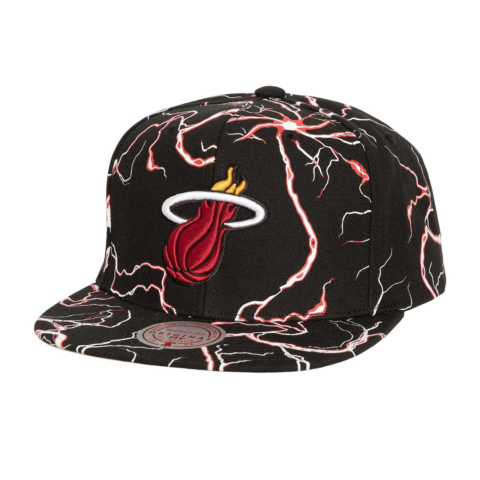 Бейсболка Mitchell & Ness Storm Season Snapback Miami Heat Hat