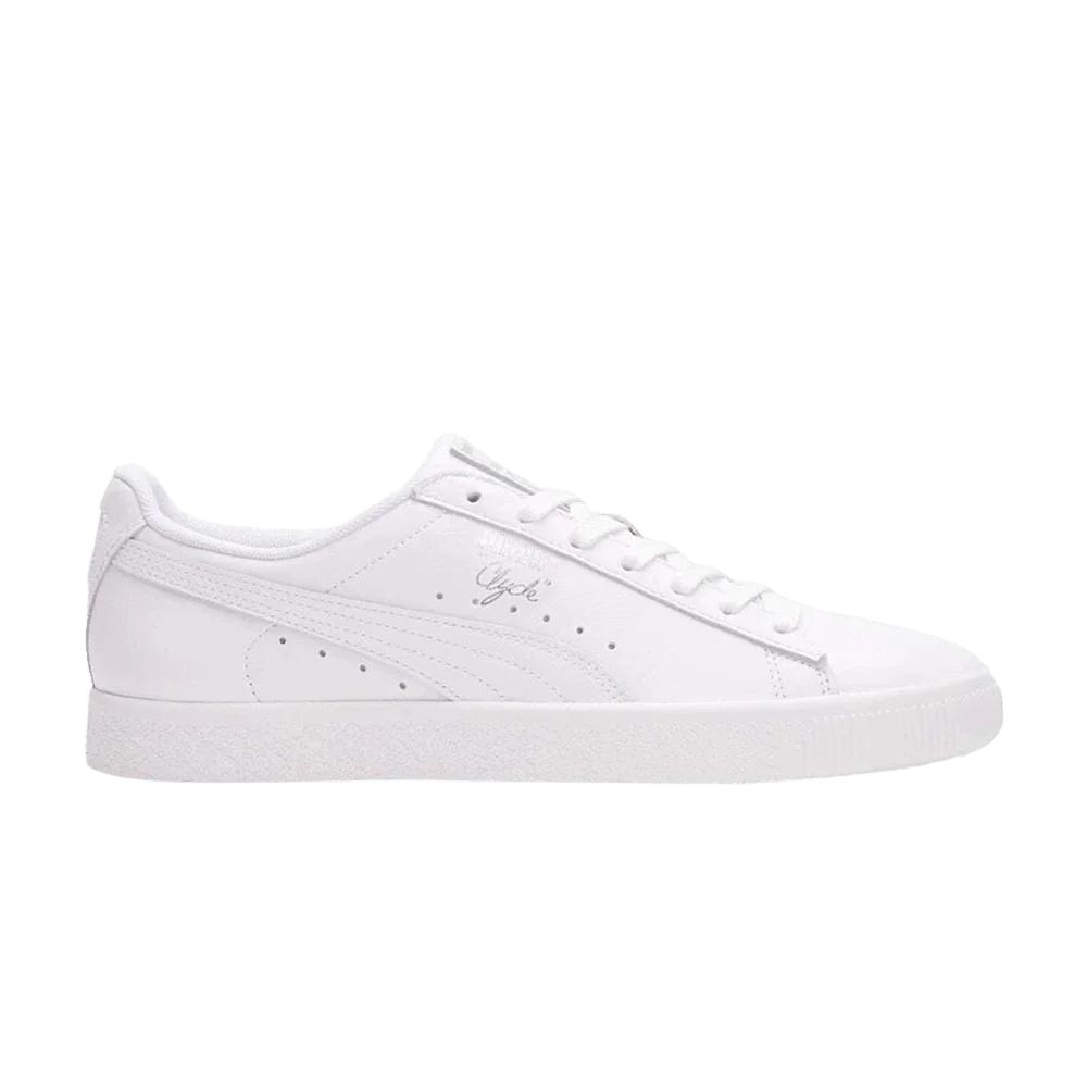 Кроссовки Puma Clyde Core Leather Foil Jr 'White'