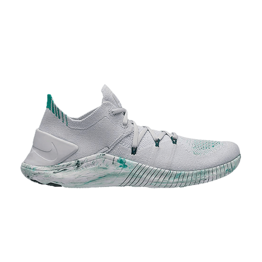 Кроссовки Nike Wmns Free TR Flyknit 3 AMP 'Platinum Clear Emerald'
