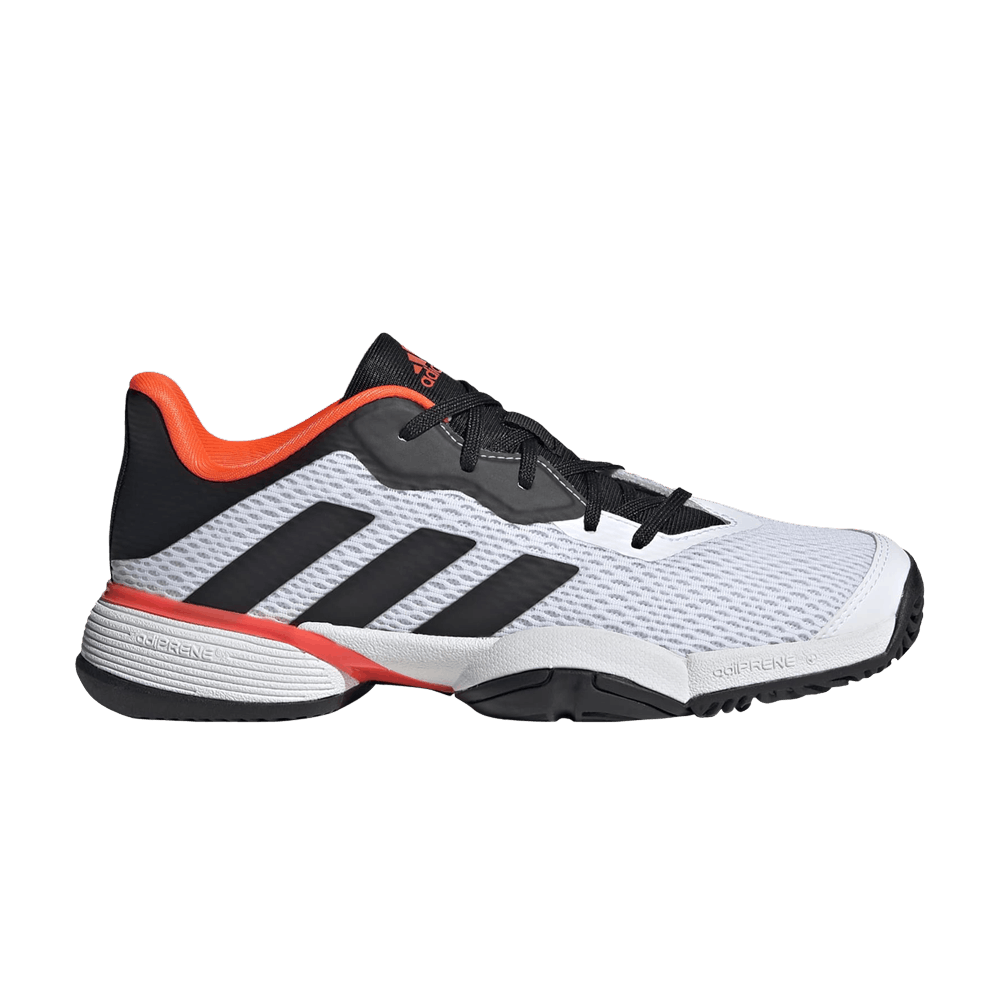 Кроссовки Adidas Barricade J 'White Solar Red'