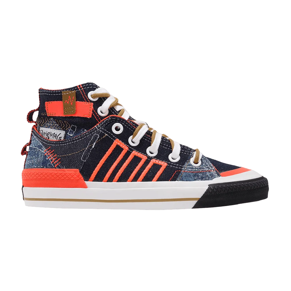 adidas Nizza Hi DL 'Denim Patchwork'