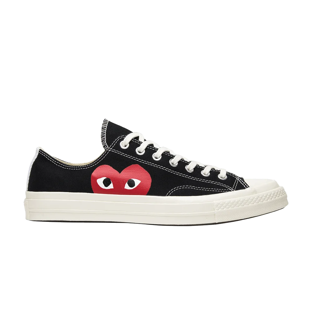 Кроссовки Comme des Garçons Play x Converse Chuck 70 Low 'Black'