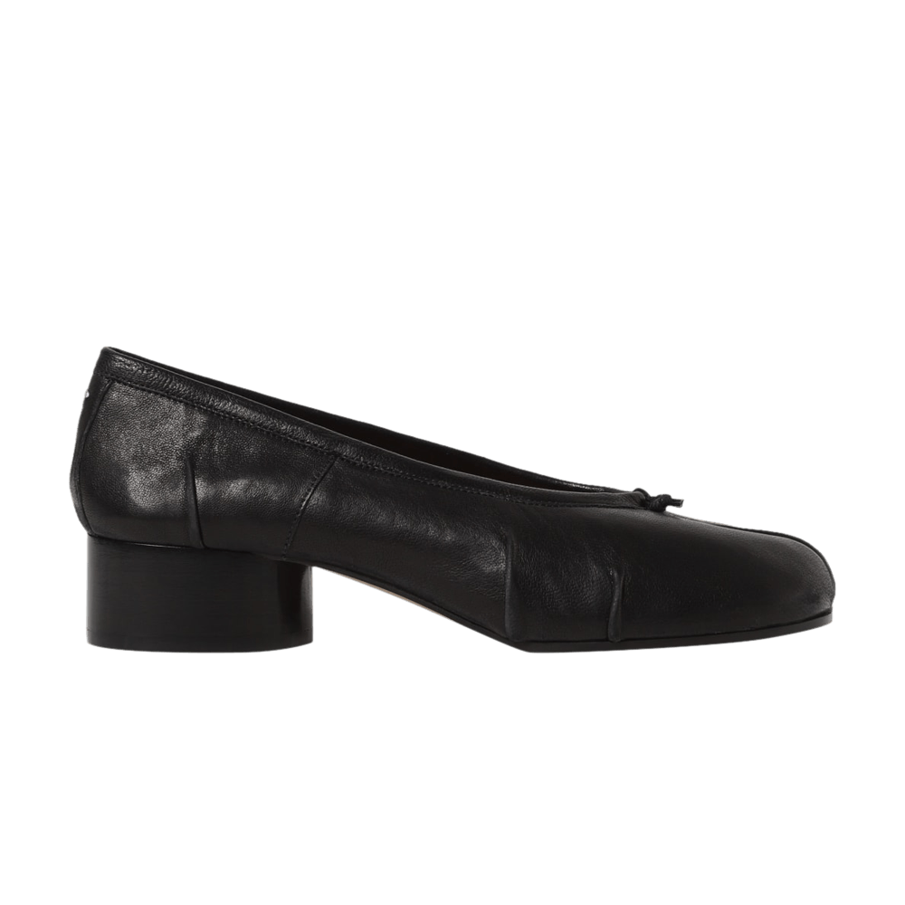 Кроссовки Maison Margiela Wmns Tabi New Ballerina 'Artisanal Vintage Effect - Black'