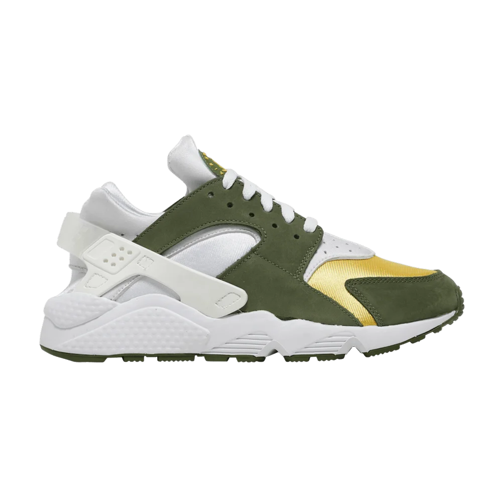 Кроссовки Stussy x Nike Air Huarache LE 'Dark Olive' 2021