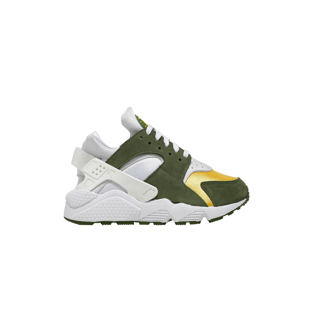 Кроссовки Stussy x Nike Air Huarache LE TD 'Dark Olive' 2021