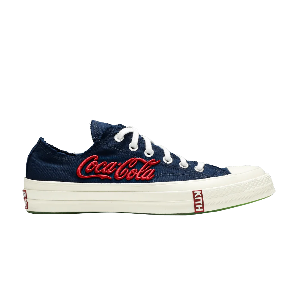 Кеды Kith x Coca-Cola x Converse Chuck 70 Low 'Navy'