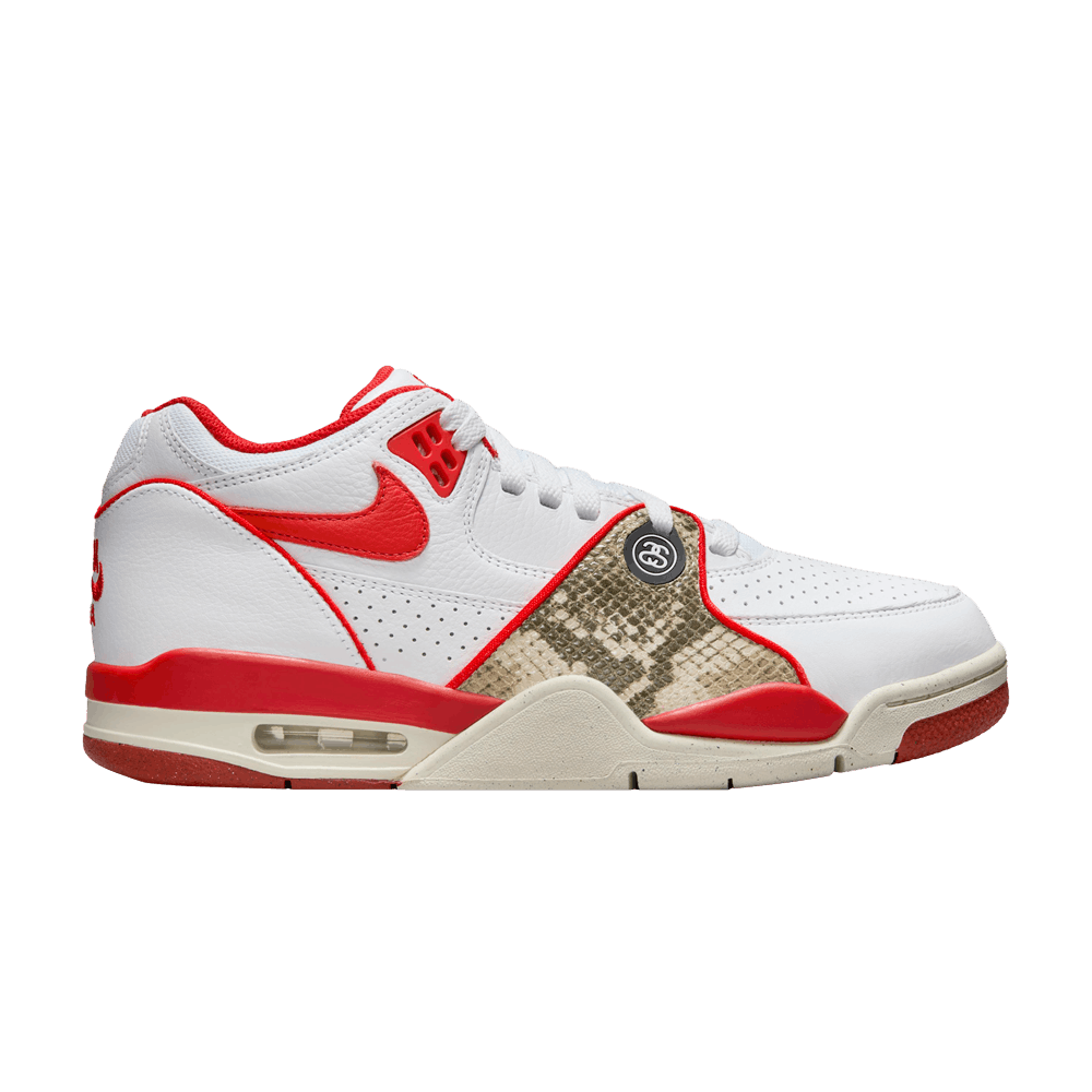 Кроссовки Stussy x Nike Air Flight 89 Low SP 'Habanero Red'