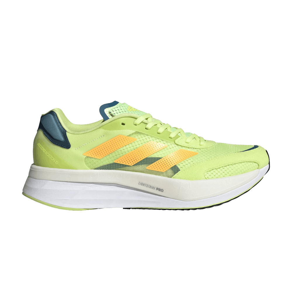 Кроссовки Adidas Adizero Boston 10 'Pulse Lime Flash Orange'
