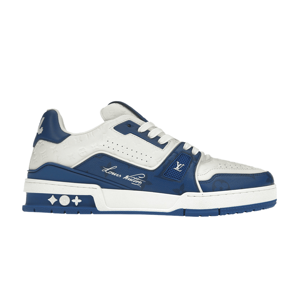 Кроссовки Louis Vuitton Trainer Low '#54 Mini Monogram - Blue'