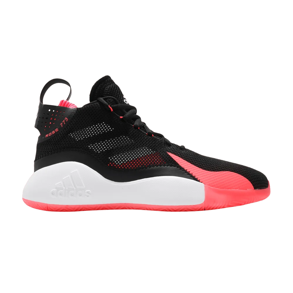 Кроссовки adidas D Rose 773 2020 'Black Signal Pink'