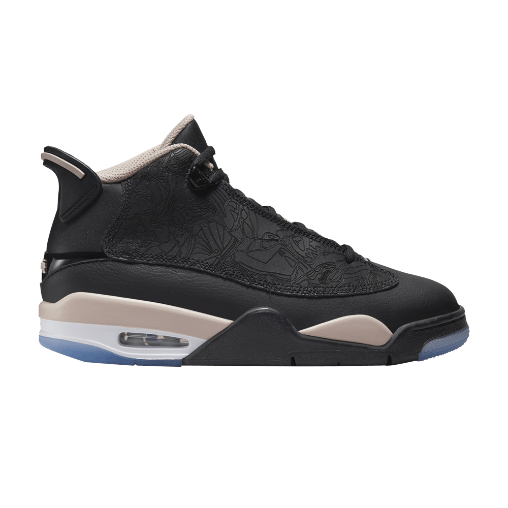 Кроссовки Air Jordan Dub Zero GS 'Black Fossil Stone'