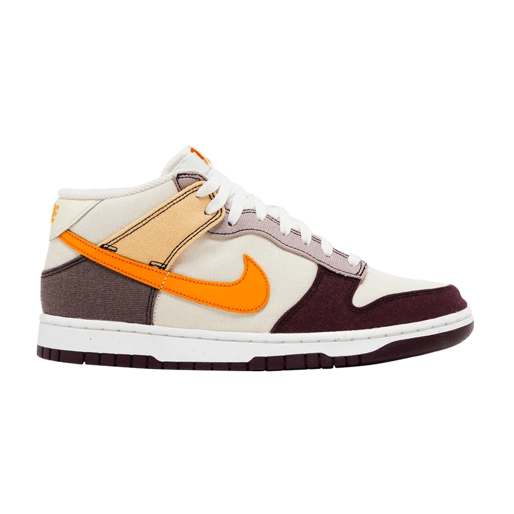Кроссовки Nike Dunk Mid 'Plum Coconut Milk'