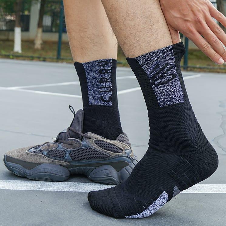 Спортивные носки Ehot Curry Black-Grey Quarter Socks
