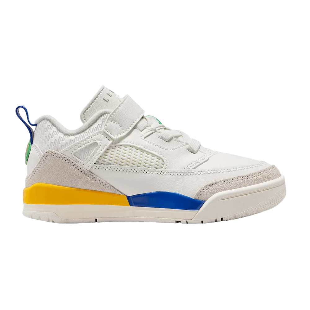 Кроссовки Air Jordan Spizike Low PS 'Sail Old Royal Phantom Lucky Green'