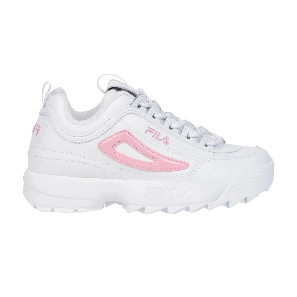 Кроссовки Fila Disruptor 2 Kids 'Metallic Flag - White Pink'