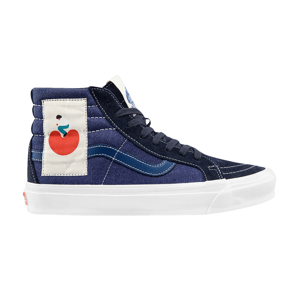 Кроссовки Vans Geoff McFetridge x Vault OG Sk8-Hi LX 'Freetime'