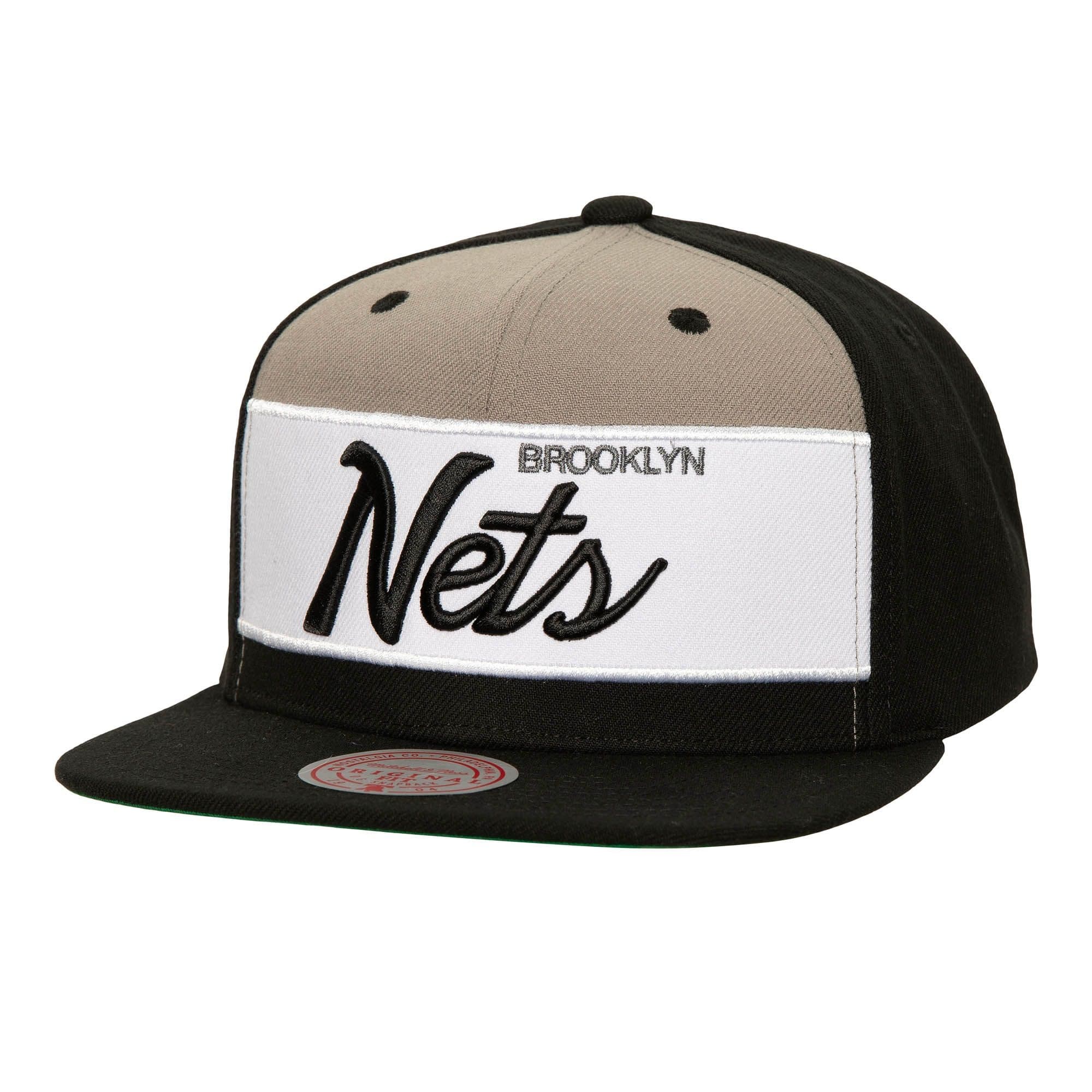 Бейсболка Mitchell & Ness Retro Sport Snapback Brooklyn Nets Hat