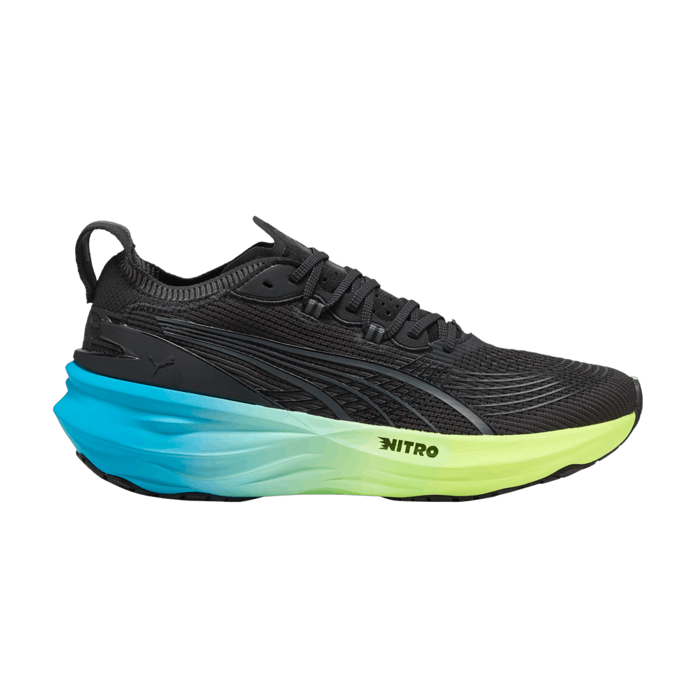 Кроссовки Puma ForeverRun Nitro 2 'Black Fizzy Light Speed Blue'