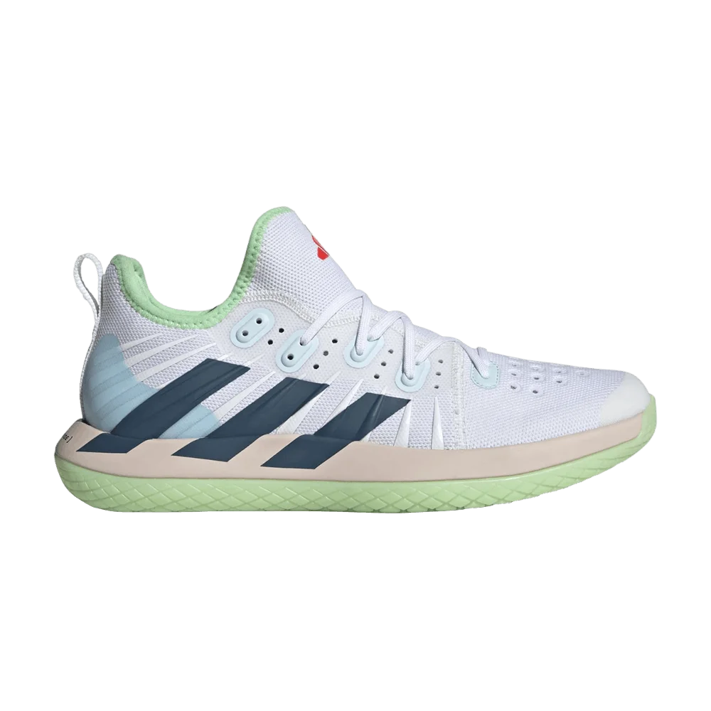 Кроссовки Adidas Stabil Next Gen 'White Green Spark'