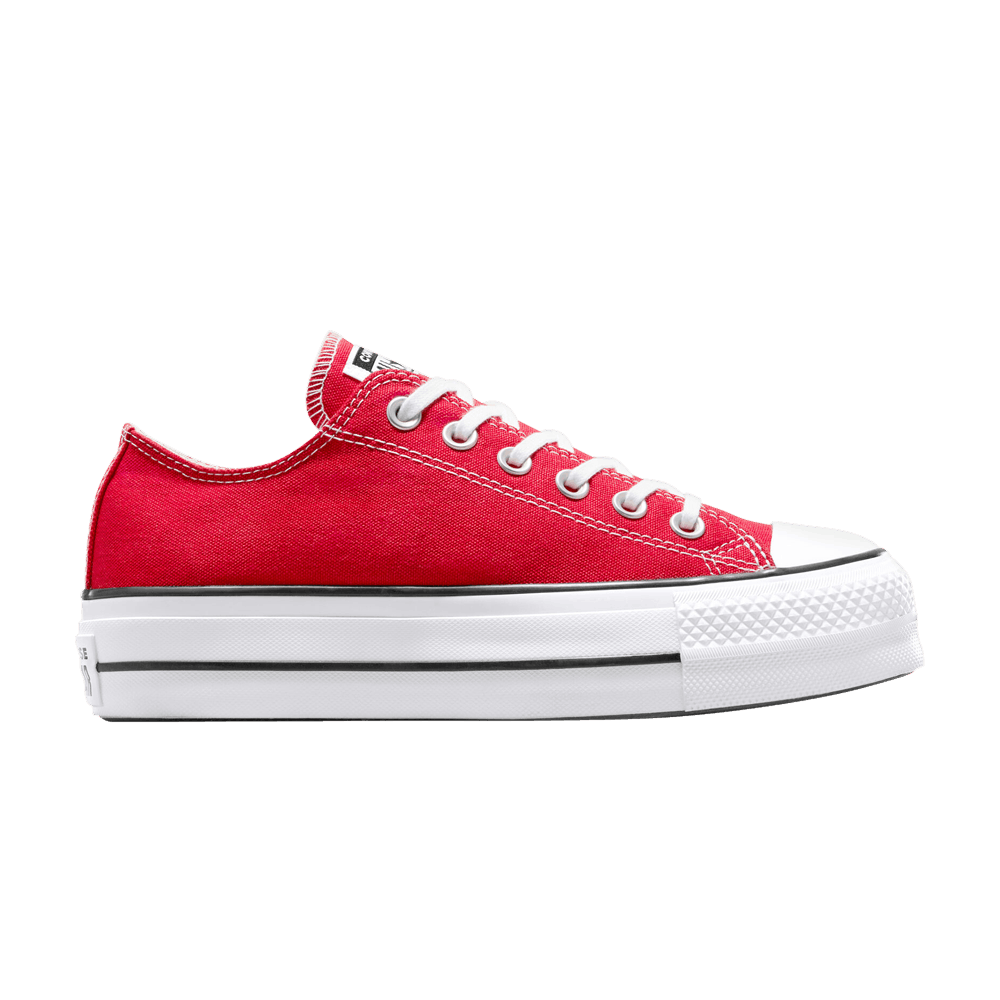 Converse Wmns Chuck Taylor All Star Lift Platform Canvas Low 'Red White'