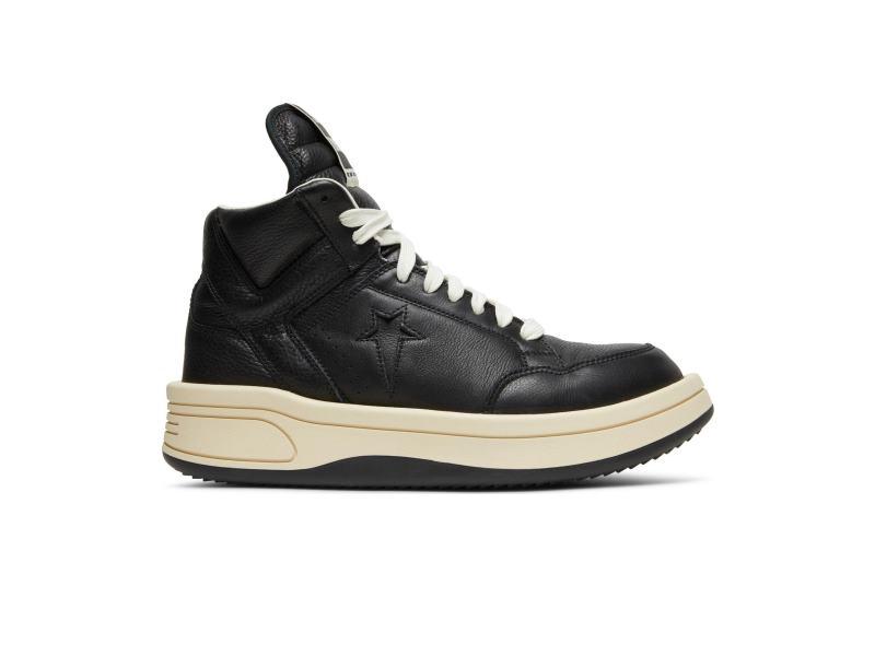Кроссовки Rick Owens x Converse DRKSHDW TURBOWPN Mid 'Black Cloud Cream'