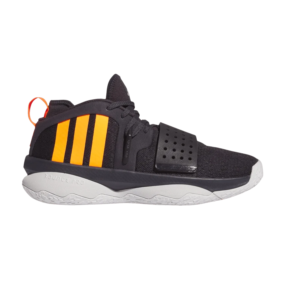 Кроссовки Adidas Dame 8 EXTPLY 'Aurora Black Signal Orange'