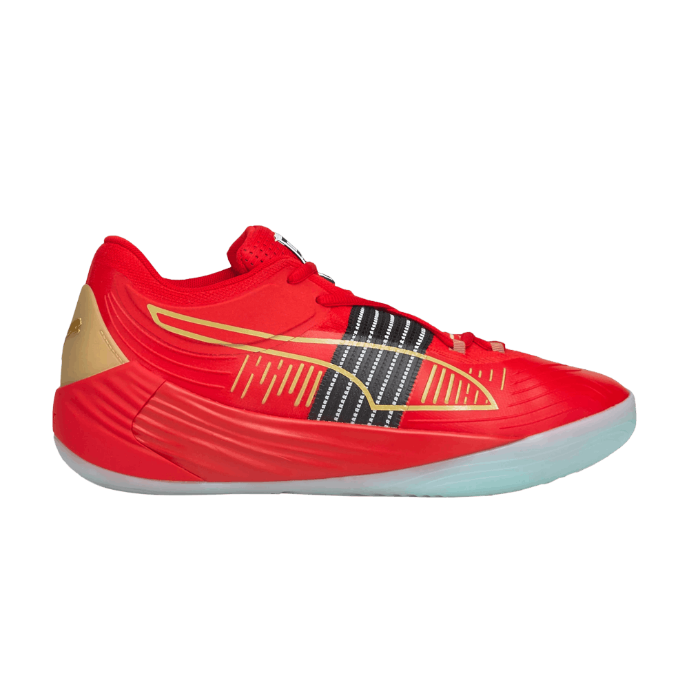 Кроссовки Puma Fusion Nitro 'High Risk Red Team Gold'
