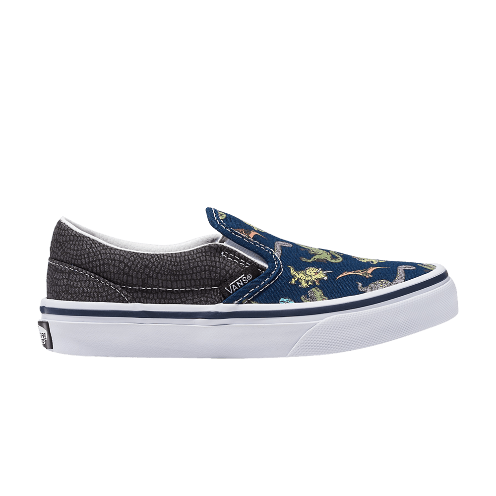 Кроссовки Vans Classic Slip-On Kids 'Glow - Dino'