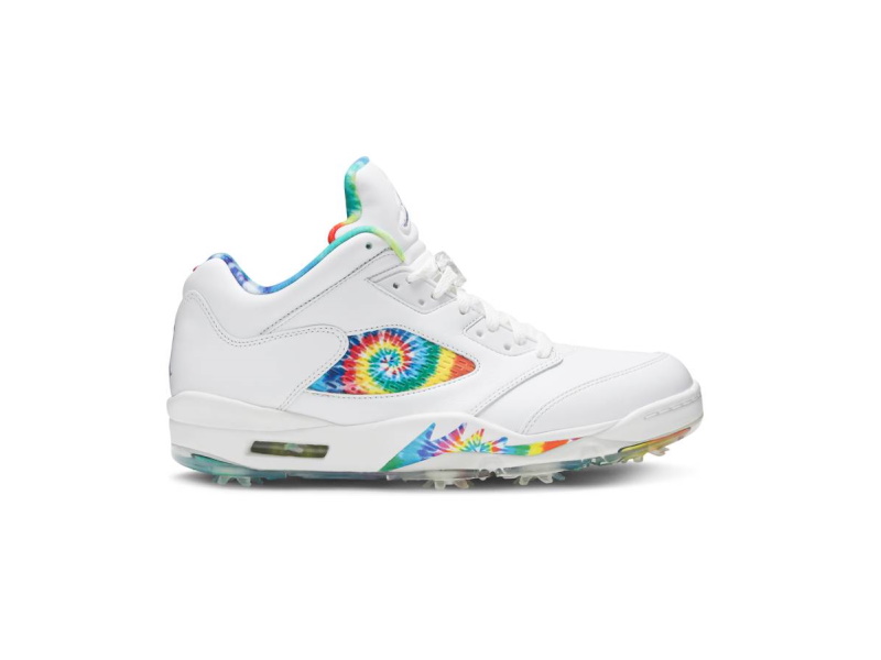 Кроссовки Air Jordan 5 Low Golf 'Peace, Love, and Golf'